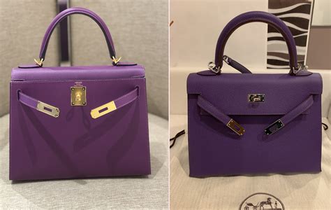 fake hermes kelly vs real|hermes kelly bag genuine.